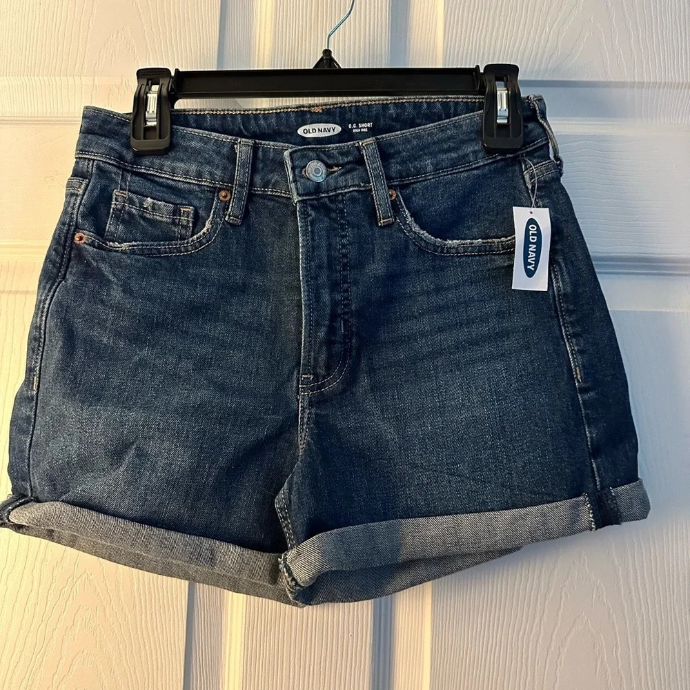 NWT high waisted jean shorts
